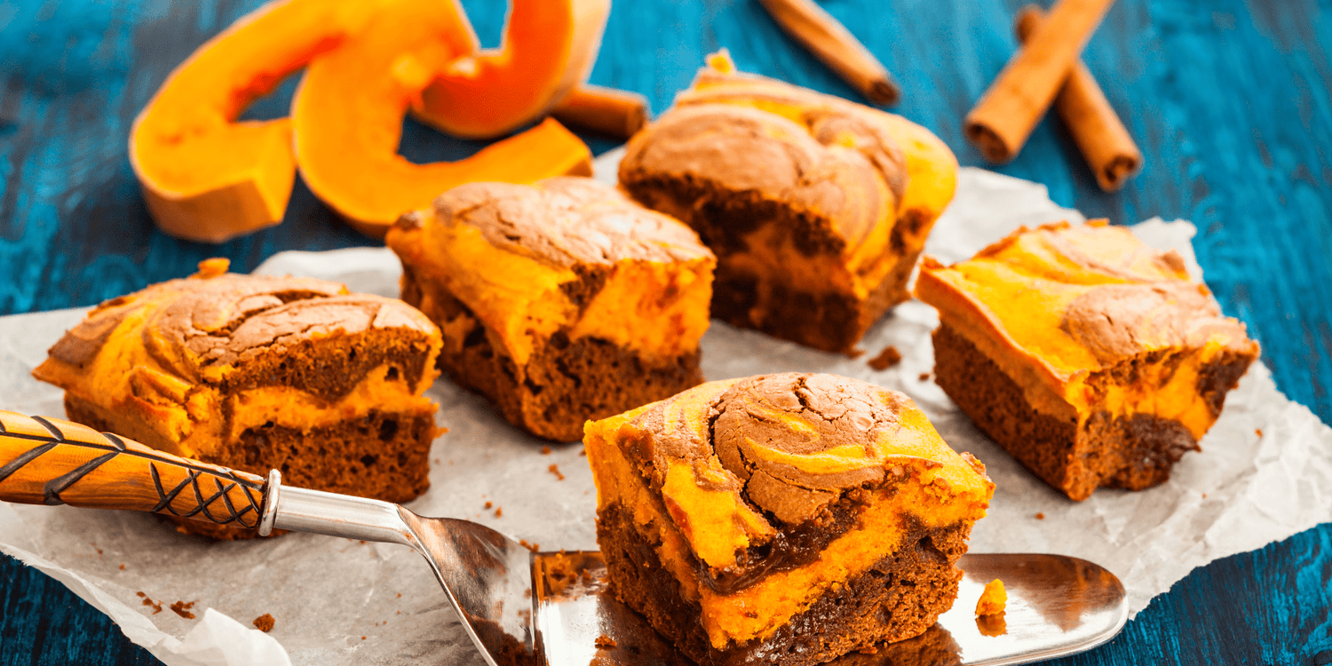 Kürbisbrownie - duve.de