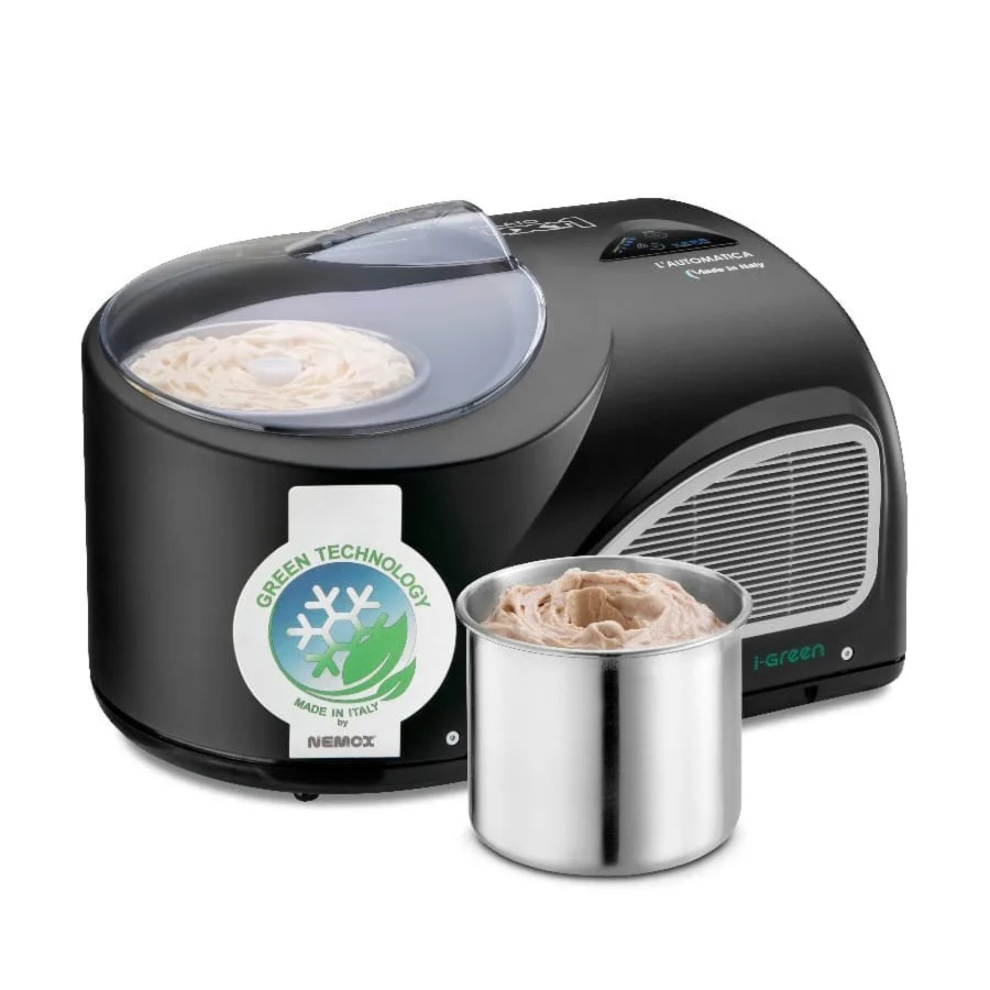 NEMOX Gelato NXT 1 l'automatica i-Green-Schwarz