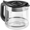 Kaffeekanne aus Glas für KitchenAid Kaffeemaschine auf weißem Hintergrund