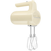 Handmixer in der Farbe Creme von KitchenAid auf weißem Hintergrund