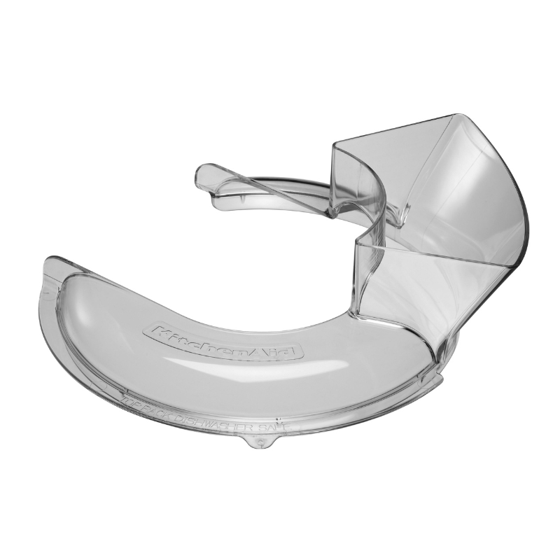 KitchenAid Spritzschutz auf weißem Hintergrund