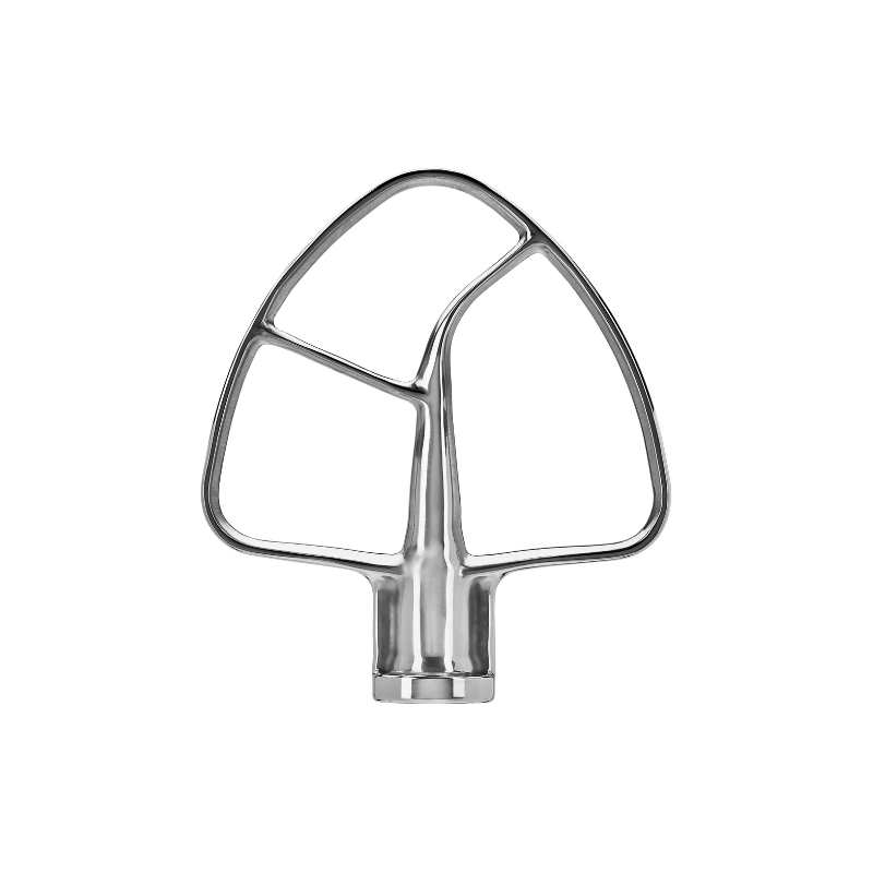 KitchenAid Flachrührer auf weißem Hintergrund