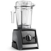 Standmixer der Marke Vitamix mit schiefergrauem Motorblock und Krug auf weißem Hintergrund