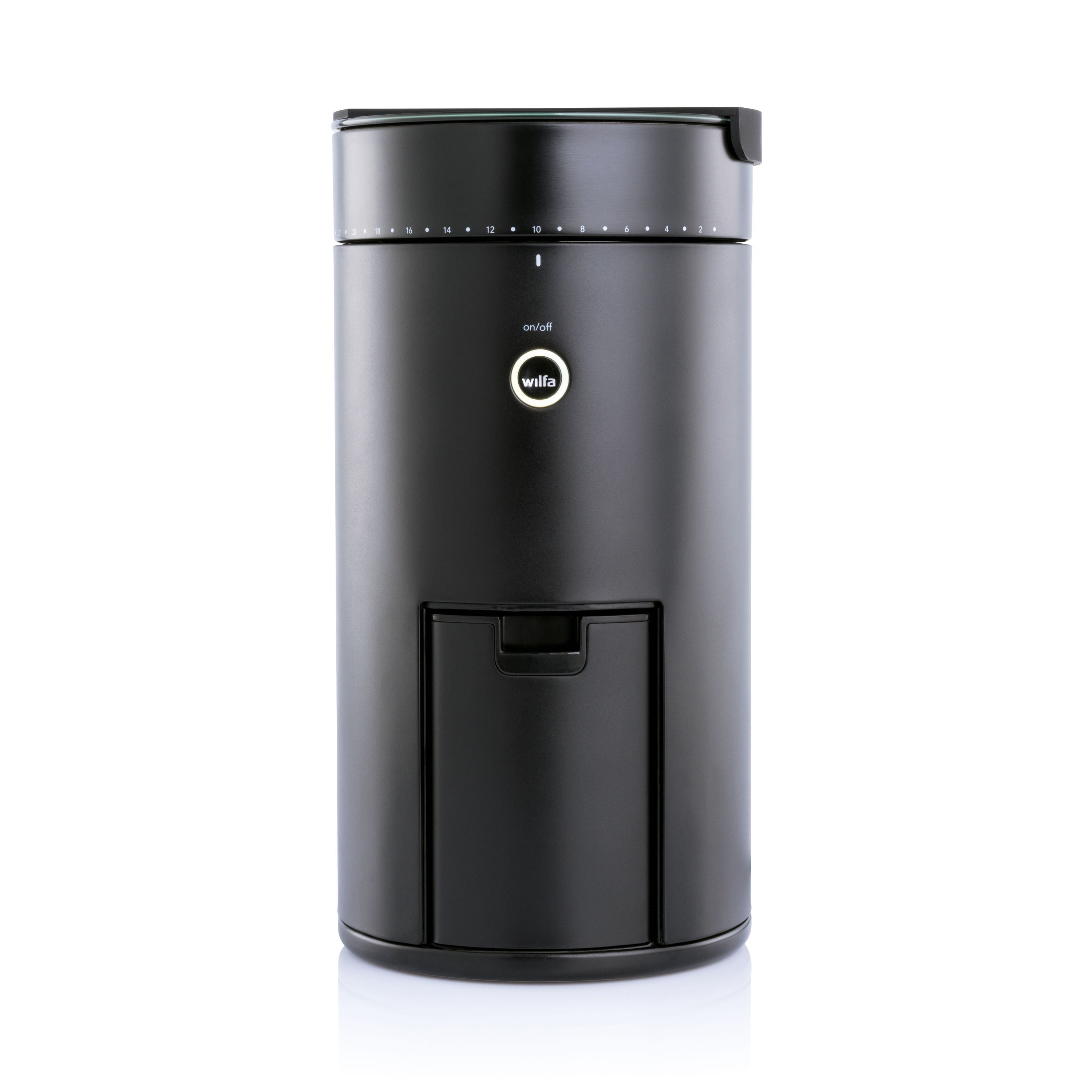 WILFA Kaffeemühle SVART UNIFORM mit Waage, schwarz-Default Title