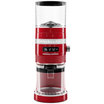 Kaffeemühle von der Marke KitchenAid in der Farbe Empire Red auf weißem Hintergrund