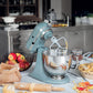 KitchenAid 4,8 L 5KSM175 Artisan Küchenmaschine Breadlover mit Messerschmidt Getreidemühlenvorsatz + Brotbackschüssel