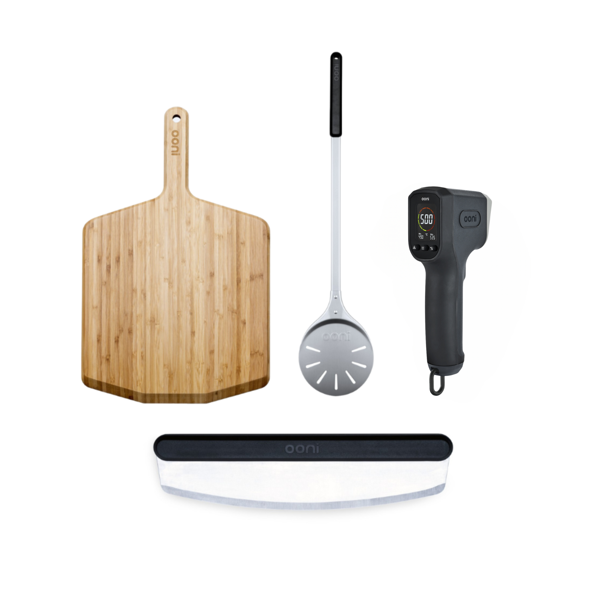 Ooni Premium Zubehör Paket mit 12" Bambusbrett-Default