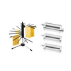 Bundle KitchenAid Nudelvorsatz mit 3 Walzen 5KSMPRA und GEFU Pastatrockner