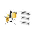 Bundle KitchenAid Nudelvorsatz mit 3 Walzen 5KSMPRA und GEFU Pastatrockner
