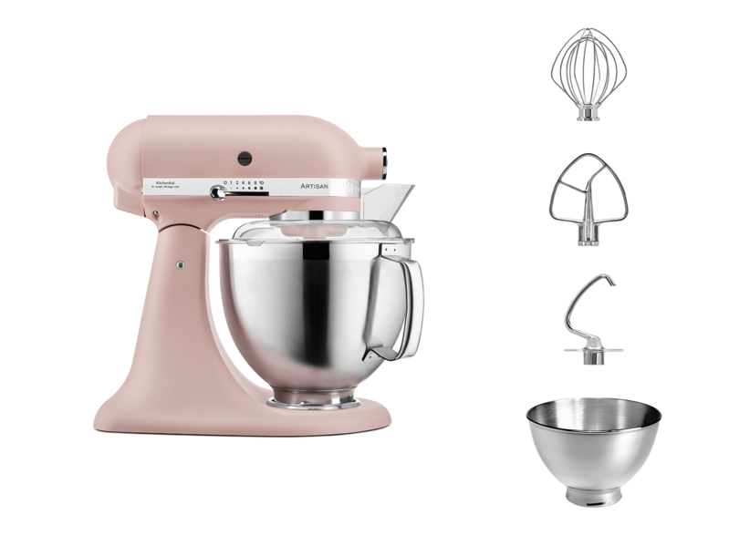 KitchenAid 4,8 L 5KSM185 Artisan Küchenmaschine-Crème