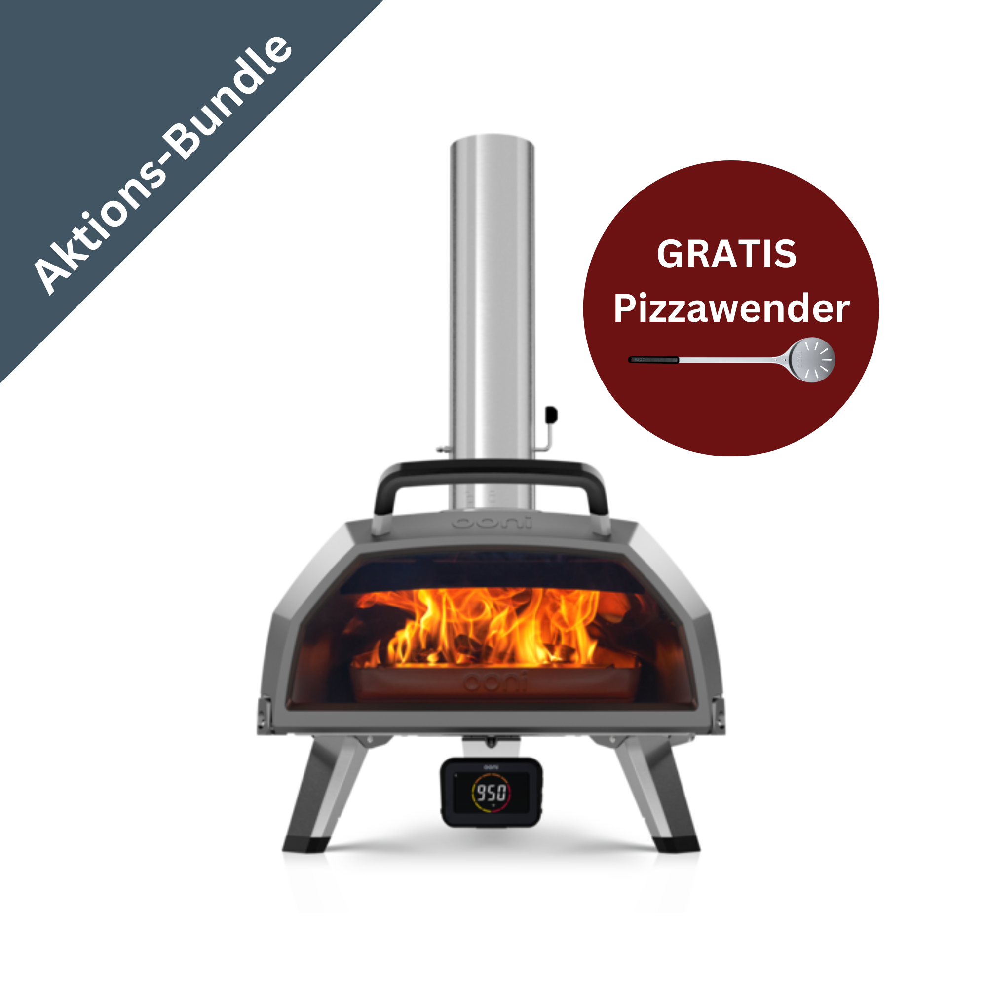 Ooni Karu 2 Pro Multi-Brennstoff Pizzaofen inkl. GRATIS Pizzawender-Default