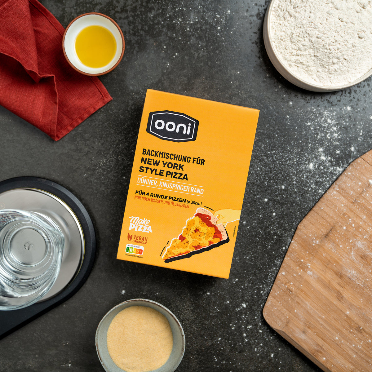 Ooni Pizza-Backmischungen
