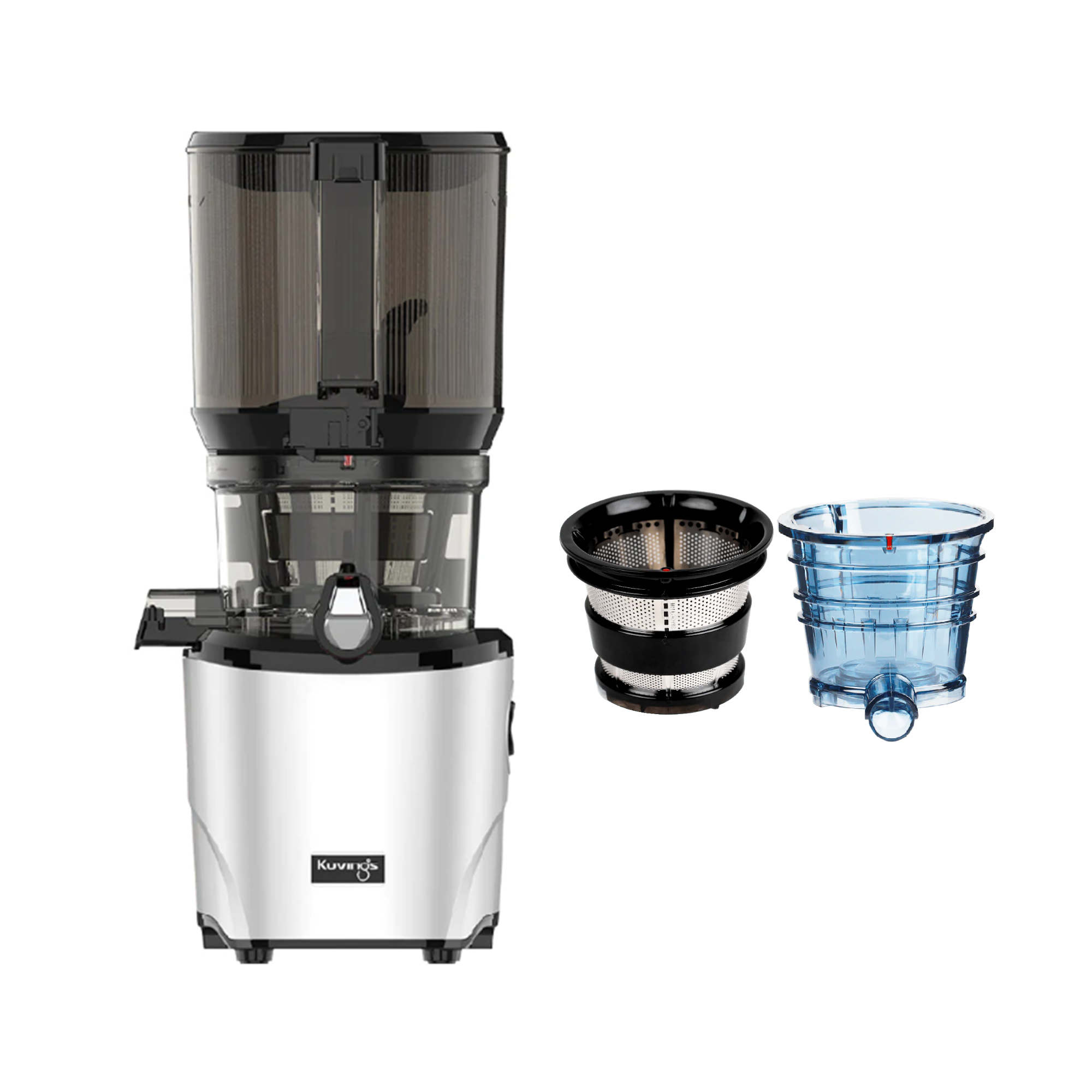 Kuvings Auto10S Slow Juicer mit Creme & Smoothie Strainer