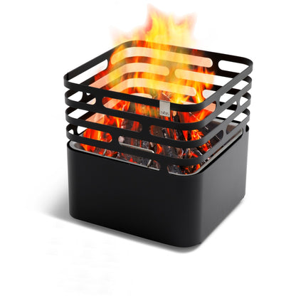 CUBE Feuerkorb schwarz
