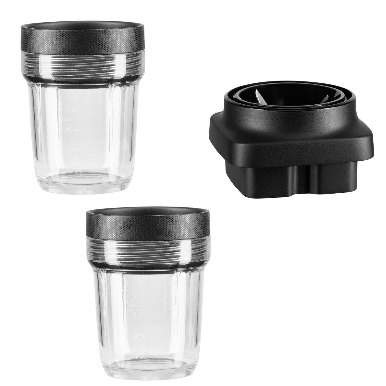 KitchenAid Mixbehälter-Set 200 ml 5KSB2040BBB für K400 & K150-Default