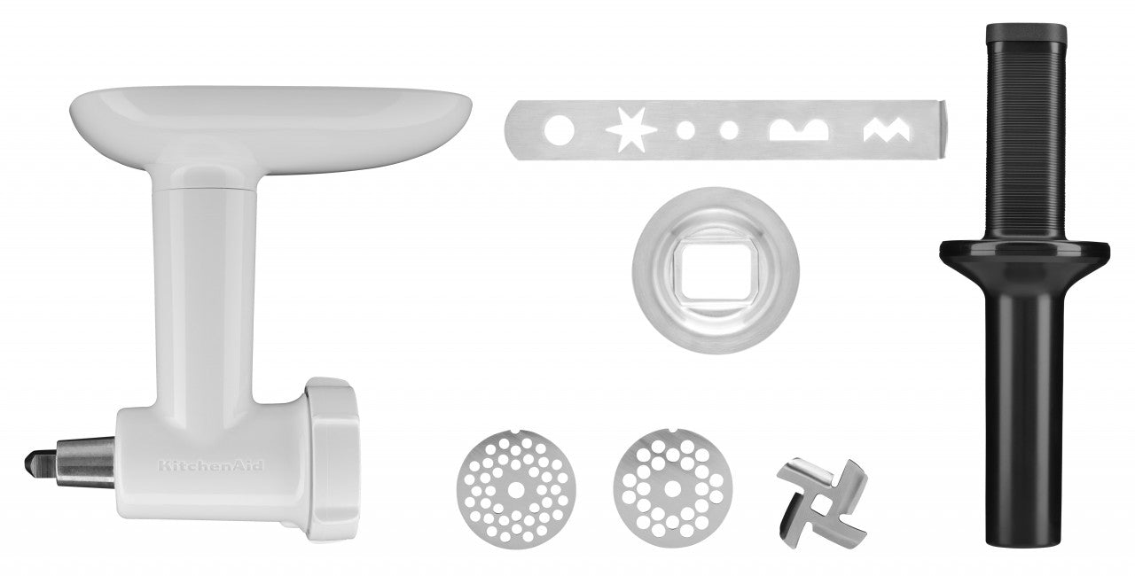 KitchenAid Fleischwolf Set 5KSMFGA mit Spritzgebäckvorsatz Gr. 5 KCCA-Default