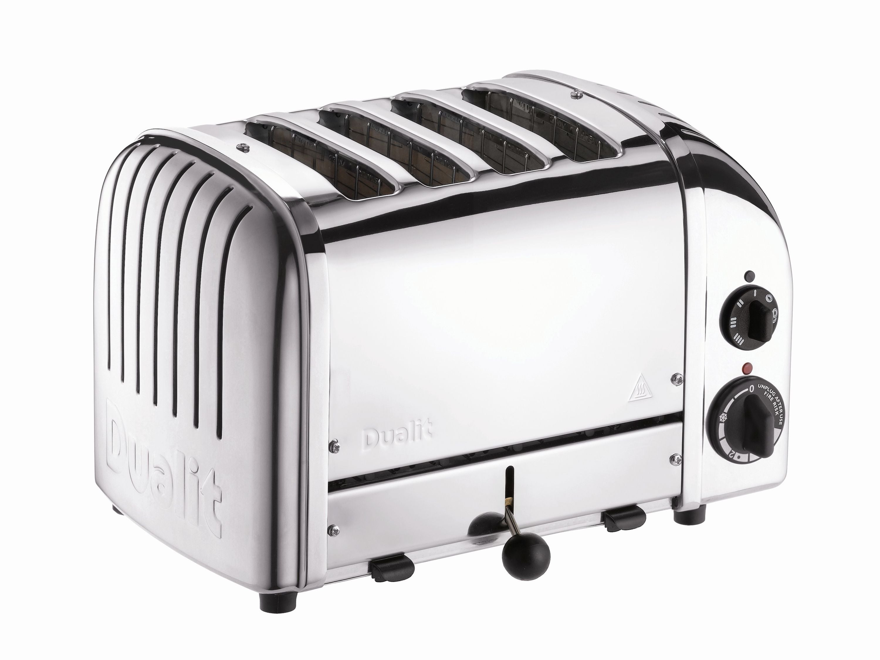 Dualit Classic 4er-Toaster Polished (Poliertes Metall)