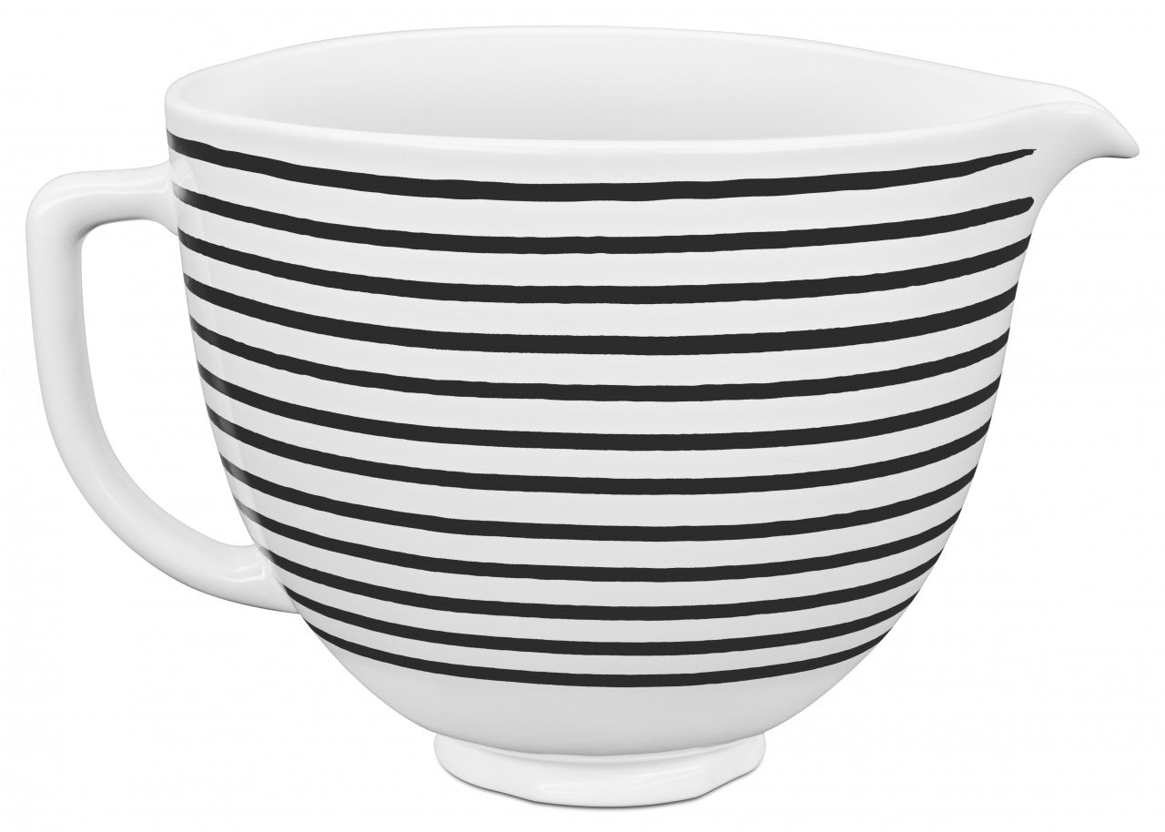 KitchenAid 4,7 L Keramikschüssel Horizontal Stripes 5KSM2CB5PHS