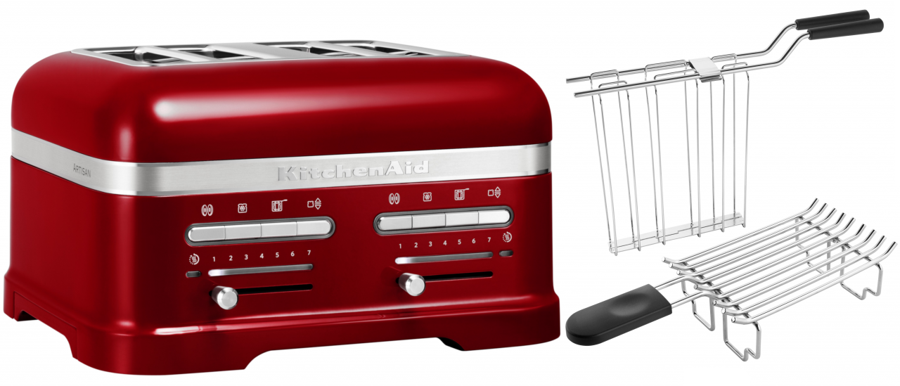 KitchenAid Paket 1, 4-Scheiben Toaster 5KMT4205 Artisan –